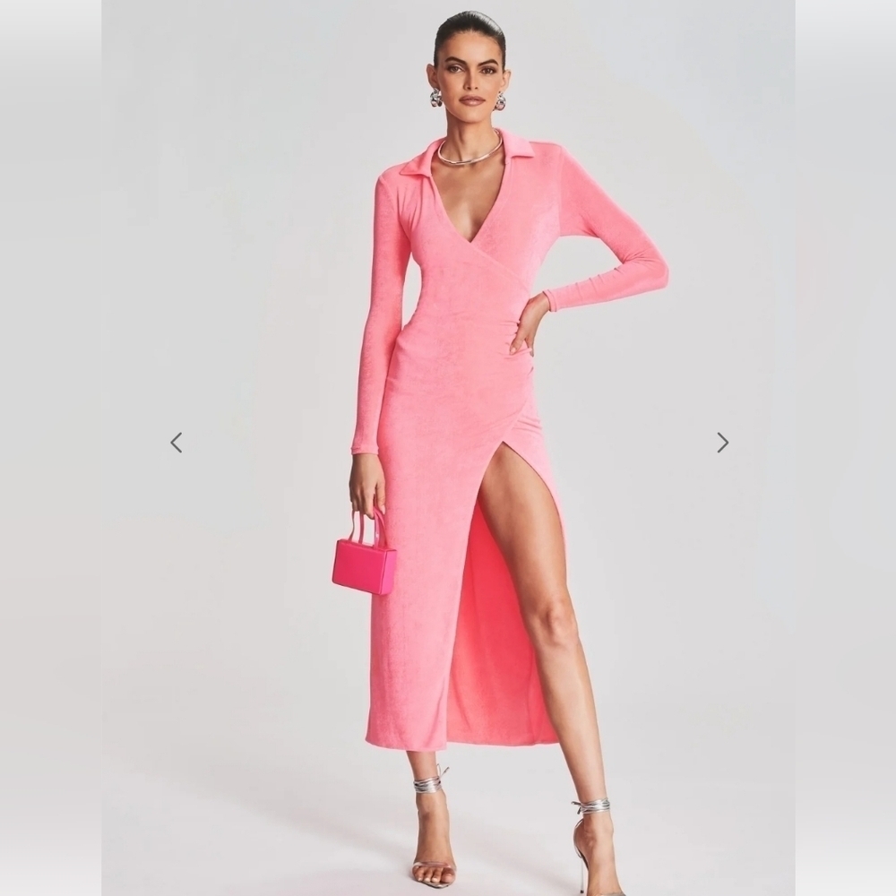 SER.O.YA Neon Pink Elm ๐ Dress NWT MSRP $295
8003